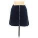 Brandy Melville Casual Skirt: Blue Bottoms
