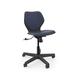 KI Furniture Intellect Wave Task Chair - Upholstered Seat/Back w/ Tilt - IWPD18TUB.G in Gray/Black | 28.25 H x 24.5 W x 24.5 D in | Wayfair