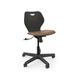 KI Furniture Intellect Wave Task Chair Upholstered in Black/Brown | 30.5 H x 24.5 W x 24.5 D in | Wayfair IWPD18TUS.1ZBR.PFN.S