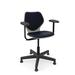 KI Furniture Intellect Wave Task Chair - Large Upholstered Seat/Back w/ Arms - IWPD18AUB.G | 35.5 H x 26.5 W x 24.5 D in | Wayfair