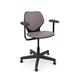 KI Furniture Intellect Wave Task Chair - Large Upholstered Seat/Back w/ Arms - IWPD18AUB.G in Gray/Black | 35.5 H x 26.5 W x 24.5 D in | Wayfair