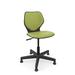 KI Furniture Intellect Wave Task Chair Plastic/Metal/Fabric in Green/Black/Brown | 35.5 H x 24.5 W x 24.5 D in | Wayfair IWPD18UB.1KLE.PFN.G