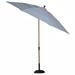 Summer Classics 11' Cantilerver Umbrella Metal in White/Black | 18 H x 132 W x 132 D in | Wayfair 756460+764440N