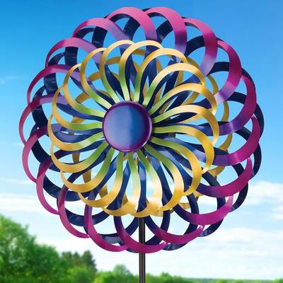 Cosmic Twirl Wind Spinner Multi Bright , Multi Bright