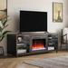 Latitude Run® Vaske TV Stand for TVs up to 70" w/ Fireplace Included Wood in Black | 24.9 H in | Wayfair 2A0CD477950149E88CDA792D79D84DF0