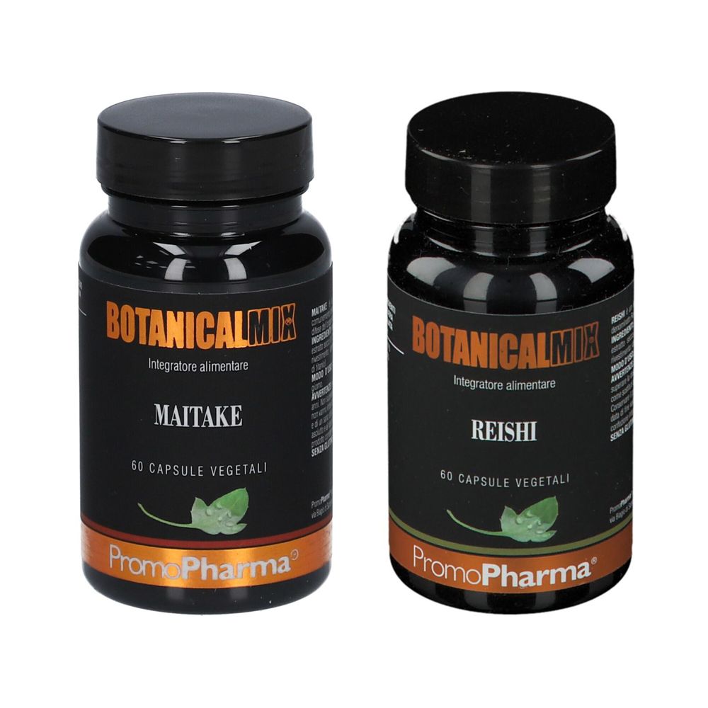 PromoPharma Botanical Mix Reishi + Mix® Maitake 2x60 pz Capsule