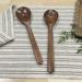 Loon Peak® Fevzi Set Of 2 Babool Wood Salad Servers Wood Flatware/Wood in Brown | 2.5 W in | Wayfair F97F124770514FB79CB5A36AA400F255