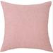Latitude Run® Wool Blend Throw Square Pillow Cover Wool Blend/Wool in Pink | 28 H x 28 W x 2 D in | Wayfair AE25B69BBB5C40EF8E59D9022E892007