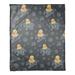 East Urban Home Rubber Duckies Fleece Throw Microfiber/Fleece/Microfiber/Fleece in Gray | 60 H x 50 W in | Wayfair 92AED506E43B457EBD95D7CB08FBB347