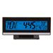 Ivy Bronx Digital Electric Alarm Tabletop Clock in Plastic/Acrylic in Gray | 3.5 H x 7.25 W x 1.75 D in | Wayfair CF302EA49A5D479DABB5380B27E18D6A