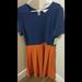 Lularoe Dresses | Brand New Lularoe Dress/ Tunic | Color: Blue/Orange | Size: Xxl