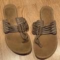 American Eagle Outfitters Shoes | $3 Bundle American Eagle Braided Sandals | Color: Brown | Size: 8