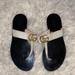 Gucci Shoes | Gucci White Leather Sandals | Color: White | Size: 7