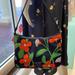 Kate Spade Bags | Kate Spade The Litte Better Sam Daisy Vines Small Shoulder Bag Rich Navy | Color: Green/Red | Size: Small