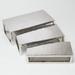 American Metalcraft 3 Piece Riser Set Stainless Steel in Gray | 5.125 H x 8.25 W in | Wayfair HMPRR3