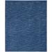 Blue/Navy 96 W in Indoor/Outdoor Area Rug - Ebern Designs Nourison Essentials Navy/Blue Area Rug Polypropylene | Wayfair