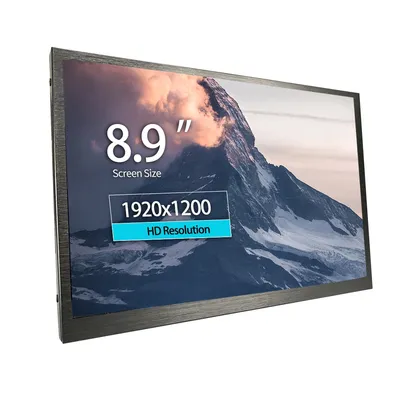 LESOWN-Écran tactile LCD portable ultra large 8.9x1920 IPS 1200 pouces pour Windows Mac OS