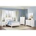 Charlton Home® Casanas Queen Sleigh 3 Piece Bedroom Set Wood in White | 60 H x 68 W x 88.5 D in | Wayfair 60ADEAD950F24096BAAE6D5DA7C1F6EE