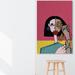 Red Barrel Studio® "Girl w/ Daisies", Flower Cubist Woman Modern Pink Canvas Wall Art Print For Bedroom | Wayfair 68B3CC6B36074D53AD6E226AEECC859D