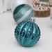 The Holiday Aisle® 30 Piece Small Shatterproof Christmas Ball Ornaments Plastic in Blue | 11 H x 6.2 W x 6.2 D in | Wayfair