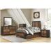 Millwood Pines Hogarth Platform 4 Piece Bedroom Set Wood in Brown | 60 H x 39 W x 75 D in | Wayfair 9F4DFDA0A56345039E4DC66979C0D4A9