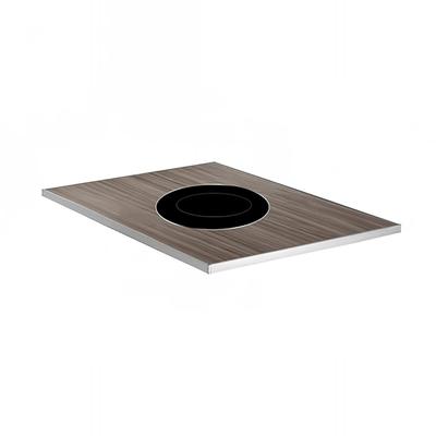 Eastern Tabletop ST59801INDG Induction Tile w/ Round Burner - 31 7/16" x 22 1/4", Gray, 120v