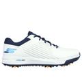 Skechers Men's GO GOLF Arch Fit Elite Vortex Shoes | Size 10.0 | White/Navy | Synthetic