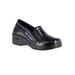 Women's Leeza Slip-On by Easy Street in Iridescent Patent (Size 8 1/2 M)
