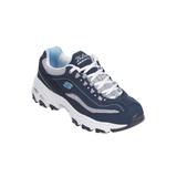 Women's The D'Lites Life Saver Sneaker by Skechers in Navy Medium (Size 10 M)