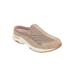 Wide Width Women's The Traveltime Slip On Mule by Easy Spirit in Medium Natural (Size 7 1/2 W)