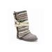 Women's Nikki Boots by Muk Luks® by MUK LUKS in Grey (Size 11 M)