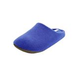 Wide Width Women's The Carita Clog Slipper by Comfortview in Blue Sapphire (Size M W)