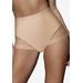 Plus Size Women's Shaping Brief with Lace Firm Control 2-Pack by Bali in Light Beige (Size M)