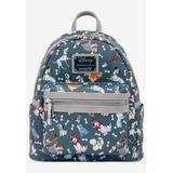 Women's Loungefly x Disney Dogs Mini Backpack Handbag All-Over Print 101 Dalmatians by Loungefly in Grey