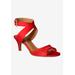 Wide Width Women's Soncino Sandals by J. Renee® in Red (Size 9 W)