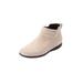 Women's The Farren Bootie by Comfortview in Oyster Pearl (Size 8 1/2 M)