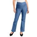 Plus Size Women's Contour Denim Bootcut Jean by June+Vie in Medium Wash (Size 12 W)