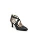 Women's Giovanni Iii Pumps And Slings by LifeStride in Black Fabric (Size 8 1/2 M)
