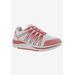 Wide Width Women's Balance Sneaker by Drew in White Coral Combo (Size 7 W)