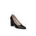 Women's Palma Pump by Franco Sarto in Black Leather (Size 7 M)