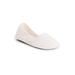 Women's Beverly Slippers by MUK LUKS in Daisy White (Size S(5/6))