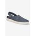 Extra Wide Width Women's Sofresh Slingback by Easy Street in Navy (Size 8 1/2 WW)