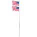 Outdoor Decoration Sectional Halyard Pole America Flag Flagpole Kit