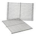 BBQ Grill Compatible With Weber Grills 2 Piece SS Grates 19-1/2 X 25-1/2 BCP7528