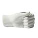 Modern Art Ceramic Flower Vase Hand Holding Plants Flower Container Tabletop White Arm Vase For Home Office Decoration