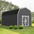 Handy Home Products Hudson 12 ft. x 20 ft. Wood Storage Shed