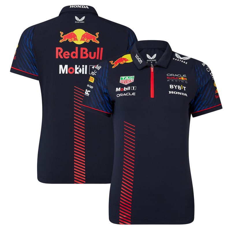 Red Bull Racing Women's Red Oracle Bull Racing 2023 Team Polo -