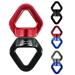Cheers.US Safest Rotational Device Hanging Accessory Rope Swivel for Web Tree Swing Aerial Dance Swing Spinner Hanger Rock Climbing Hanging Hammocks
