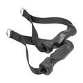 Resistance Bands Handles with Heavy Duty D Rings Strong Nylon Webbing Strap Cable Machines Attachment Handle Grip Accessories