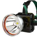 Super Bright Headlamp Rechargeable LED Spotlightï¼ŒBattery Powered for Garden Outdoor Camping Fishing